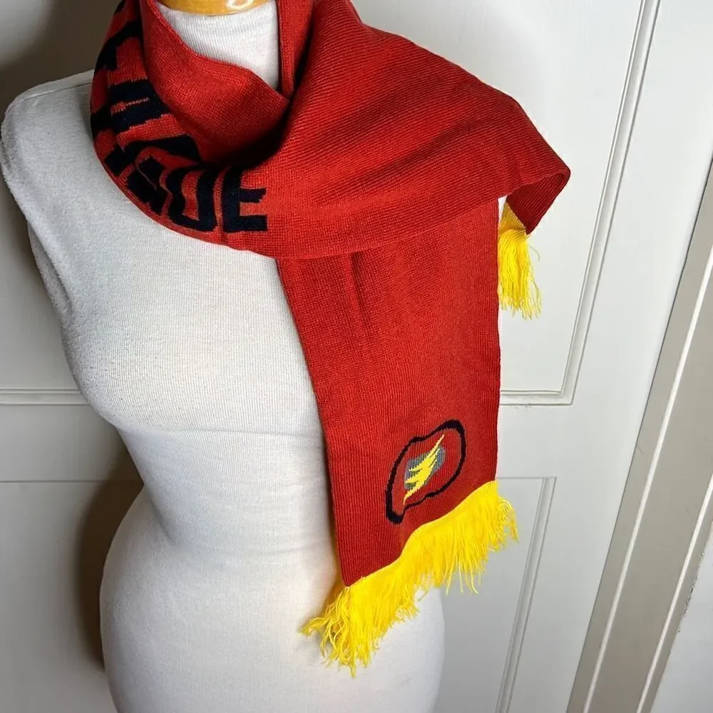 DC Justice league fringe lightning bolt Scarf